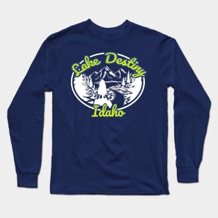 Lake Destiny, Idaho (White) Long Sleeve T-Shirt